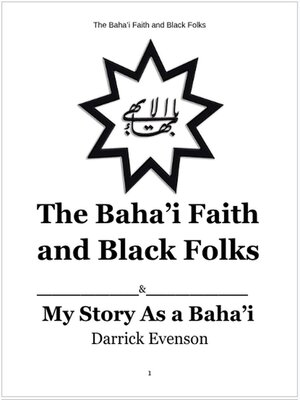 cover image of The Baha'i Faith and Black Folks